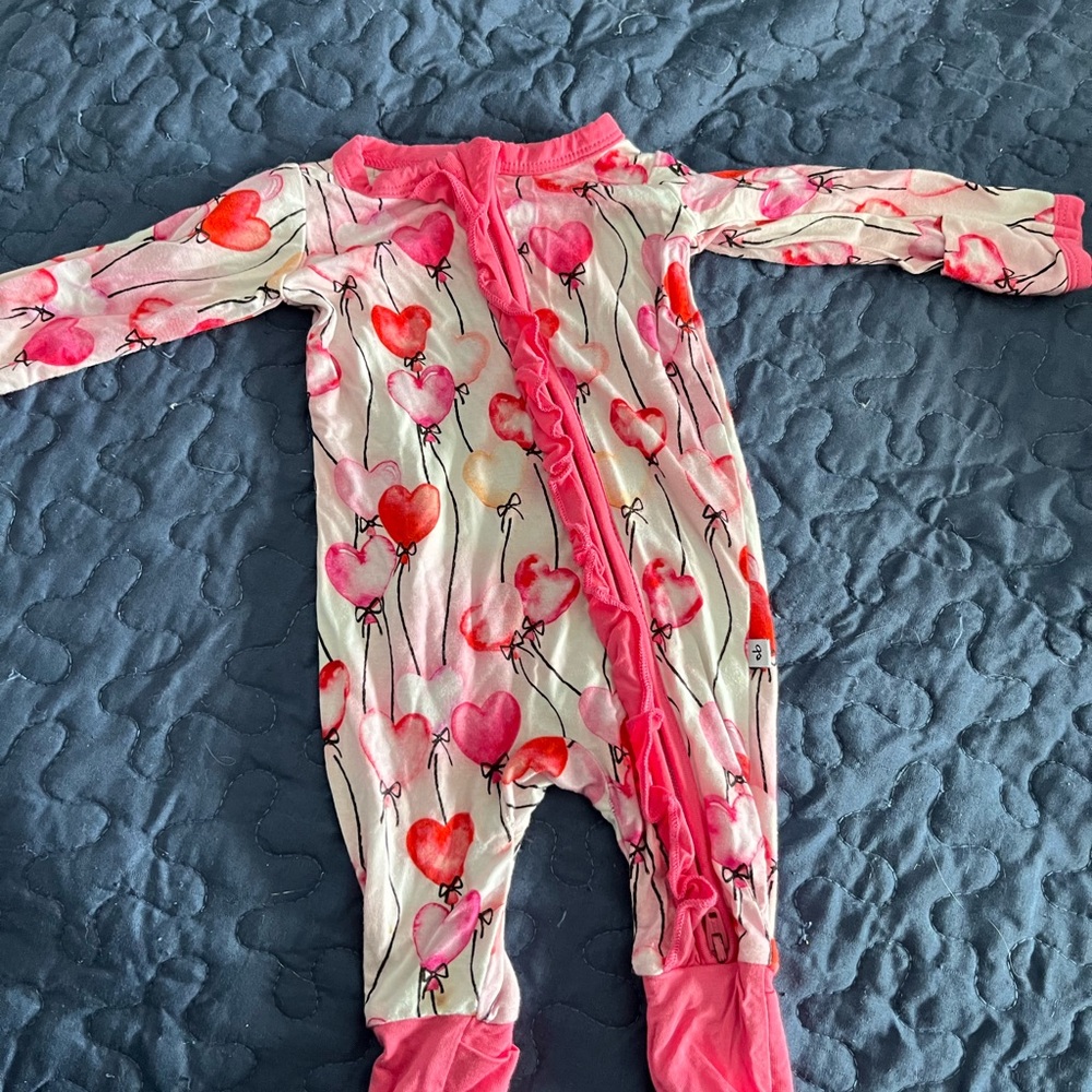 Preemie birdie and bean bamboo sleeper